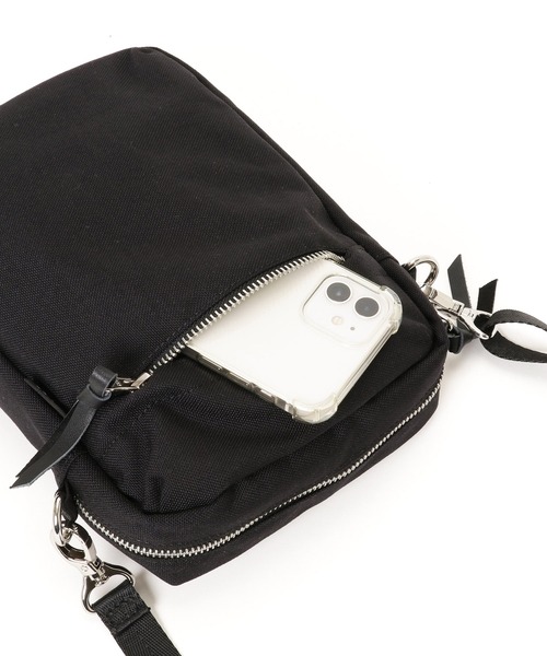 Cricket（クリケット）の「[クリケット] Cricket コーデュラナイロン ミニポシェット タテ型（ショルダーバッグ・メンズ・トップグレー/ブラック・FREE）」の12枚目の写真