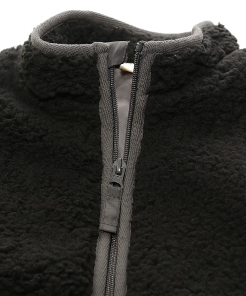 JAM & LINK(ジャムアンドリンク)の「もこもこボアベスト(ベスト・キッズ・ブラック/ベージュ・110cm/120cm/130cm/140cm/150cm/100cm)」の12枚目の写真