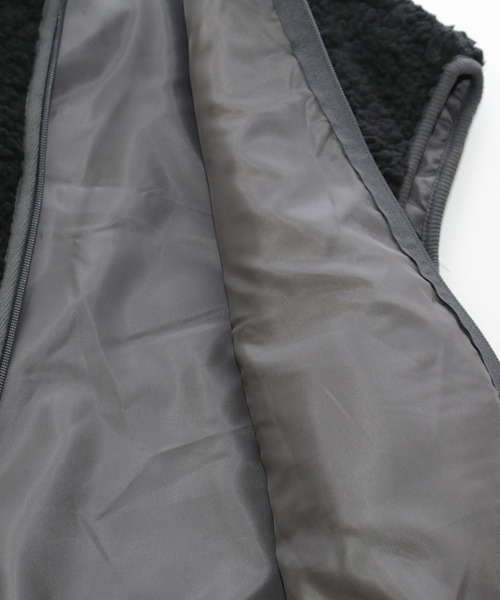 JAM & LINK(ジャムアンドリンク)の「もこもこボアベスト(ベスト・キッズ・ブラック/ベージュ・110cm/120cm/130cm/140cm/150cm/100cm)」の13枚目の写真