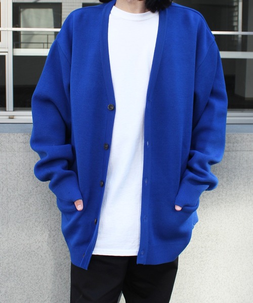 Paragraph(パラグラフ)の「【Paragraph】パラグラフ クラシックニットカーディガン CLASSIC KNIT CARDIGAN NO.015(カーディガン/ボレロ・メンズ・ブラック/パープル/ブルー/グレー/グリーン・FREE)」の20枚目の写真