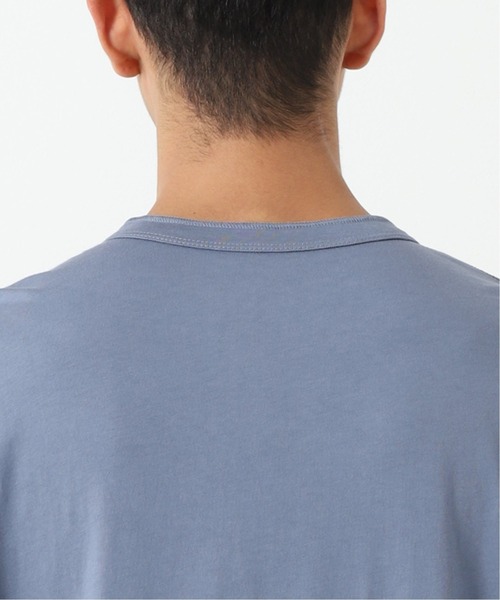 SAVE KHAKI UNITED（セーブカーキユナイテッド）の「【SAVE KHAKI UNITED】SUPIMA JERSEY HENLEY ロングスリーブTシャツ（Tシャツ/カットソー・メンズ・ホワイト/ブラック/コバルトブルー・MEDIUM/LARGE/X-LARGE）」の14枚目の写真