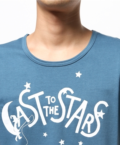 rehacer（レアセル）の「rehacer  : Star Fishing（Tシャツ/カットソー・メンズ・ホワイト/ブラック/チャコールグレー/ネイビー/ブルーグリーン/ワインレッド・MEDIUM/X-LARGE/SMALL/LARGE）」の20枚目の写真