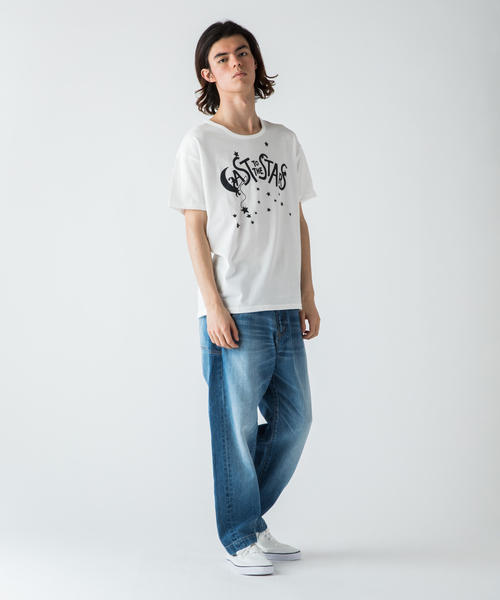 rehacer（レアセル）の「rehacer  : Star Fishing（Tシャツ/カットソー・メンズ・ホワイト/ブラック/チャコールグレー/ネイビー/ブルーグリーン/ワインレッド・MEDIUM/X-LARGE/SMALL/LARGE）」の13枚目の写真