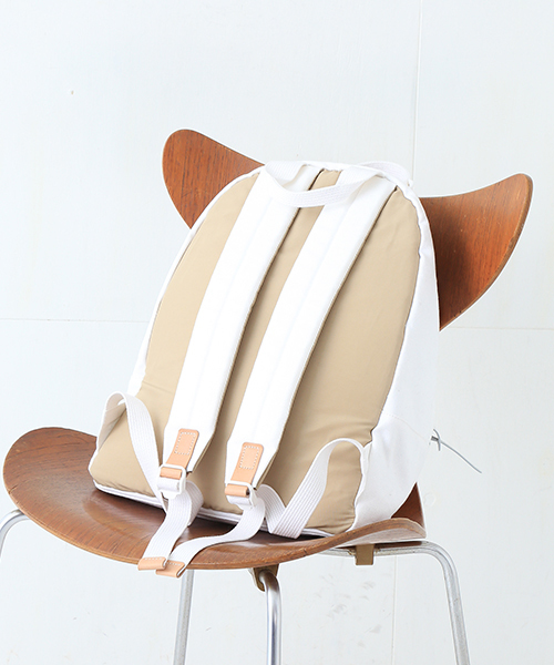 B:MING by BEAMS（ビーミングバイビームス）の「★3 buddy×B：MING / 別注EAR TOTE BACKPACK（バックパック/リュック・レディース・ホワイト・ONE SIZE）」の3枚目の写真