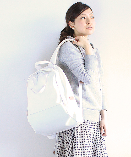 B:MING by BEAMS（ビーミングバイビームス）の「★3 buddy×B：MING / 別注EAR TOTE BACKPACK（バックパック/リュック・レディース・ホワイト・ONE SIZE）」の7枚目の写真