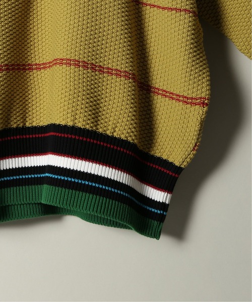 TENDER PERSON（テンダーパーソン）の「TENDER PERSON / テンダーパーソン KANOKO KNIT SWEATER（ニット/セーター・メンズ・ホワイト/イエロー・FREE）」の10枚目の写真