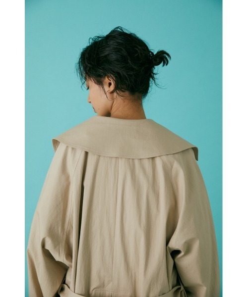 BLACK BY MOUSSY（ブラックバイマウジー）の「big collar trench
