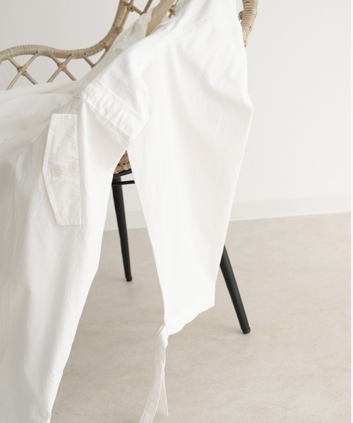 CLEIO(クレイオ)の「【CLEIO】ヴィンテージコットンフーディーコート(その他アウター・レディース・オフホワイト/ライトベージュ・FREE)」の6枚目の写真