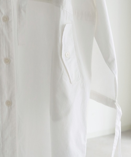 CLEIO(クレイオ)の「【CLEIO】ヴィンテージコットンフーディーコート(その他アウター・レディース・オフホワイト/ライトベージュ・FREE)」の7枚目の写真