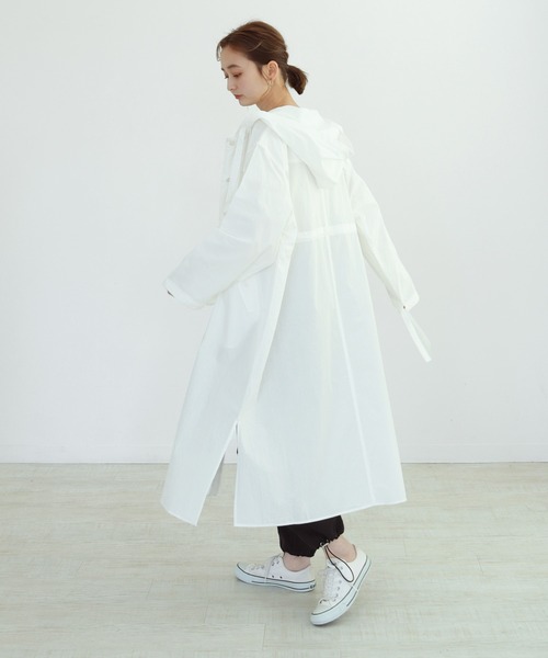 CLEIO(クレイオ)の「【CLEIO】ヴィンテージコットンフーディーコート(その他アウター・レディース・オフホワイト/ライトベージュ・FREE)」の18枚目の写真