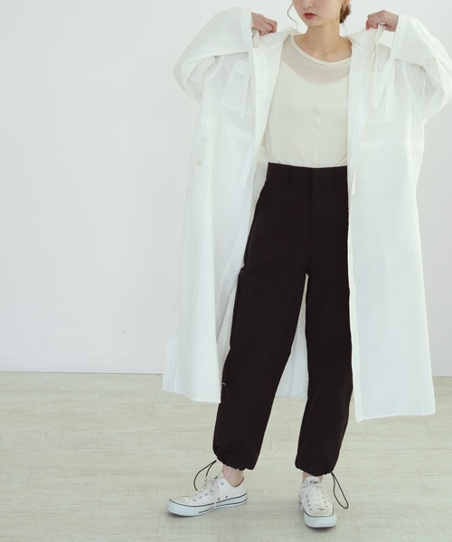 CLEIO(クレイオ)の「【CLEIO】ヴィンテージコットンフーディーコート(その他アウター・レディース・オフホワイト/ライトベージュ・FREE)」の17枚目の写真