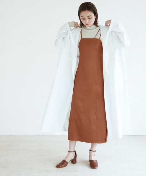 CLEIO(クレイオ)の「【CLEIO】ヴィンテージコットンフーディーコート(その他アウター・レディース・オフホワイト/ライトベージュ・FREE)」の13枚目の写真