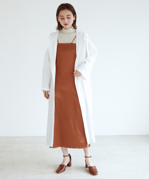 CLEIO(クレイオ)の「【CLEIO】ヴィンテージコットンフーディーコート(その他アウター・レディース・オフホワイト/ライトベージュ・FREE)」の12枚目の写真