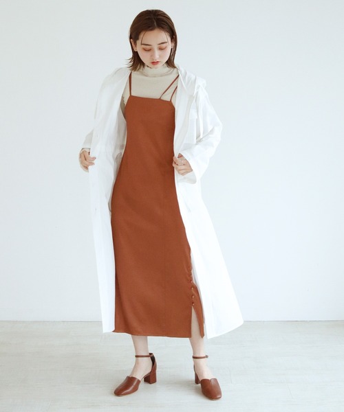 CLEIO(クレイオ)の「【CLEIO】ヴィンテージコットンフーディーコート(その他アウター・レディース・オフホワイト/ライトベージュ・FREE)」の11枚目の写真