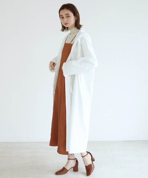 CLEIO(クレイオ)の「【CLEIO】ヴィンテージコットンフーディーコート(その他アウター・レディース・オフホワイト/ライトベージュ・FREE)」の10枚目の写真