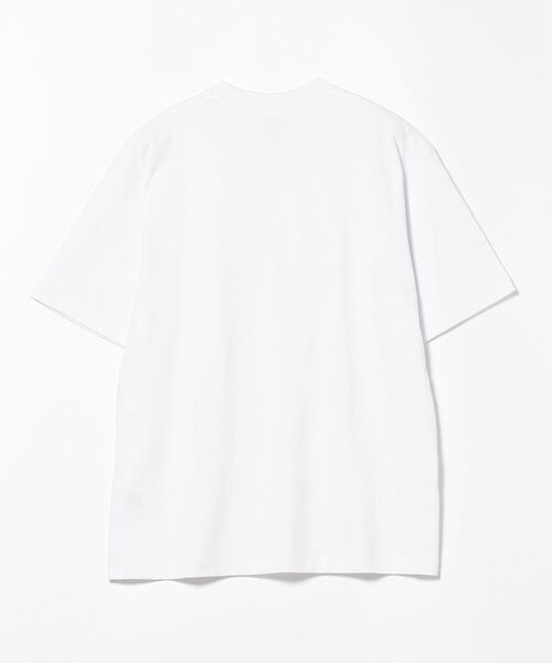 DANTON(ダントン)の「DANTON / 天竺コットンポケットロゴ クルーネック半袖ポケットTシャツ(Tシャツ/カットソー・メンズ・ホワイト/ベージュ/ネイビー/サックスブルー/ピンク・44/46/42/36)」の7枚目の写真