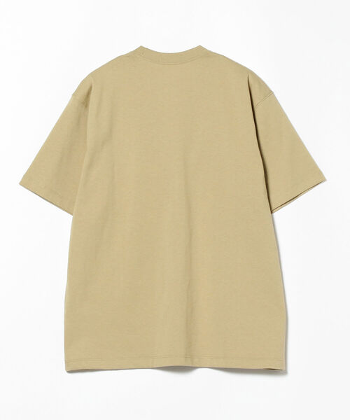 DANTON(ダントン)の「DANTON / 天竺コットンポケットロゴ クルーネック半袖ポケットTシャツ(Tシャツ/カットソー・メンズ・ホワイト/ベージュ/ネイビー/サックスブルー/ピンク・44/46/42/36)」の10枚目の写真