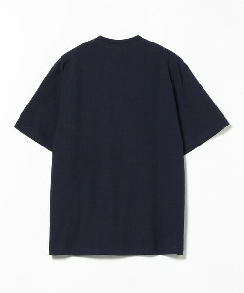 DANTON(ダントン)の「DANTON / 天竺コットンポケットロゴ クルーネック半袖ポケットTシャツ(Tシャツ/カットソー・メンズ・ホワイト/ベージュ/ネイビー/サックスブルー/ピンク・44/46/42/36)」の20枚目の写真