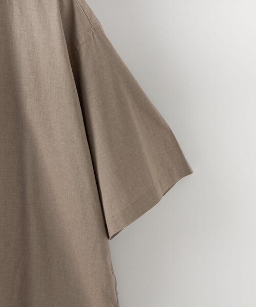 CITEN（シテン）の「＜CITEN（シテン）＞コットンリネン ビッグシャツ（シャツ/ブラウス・メンズ・ホワイト/ライトグレー・M/L）」の16枚目の写真