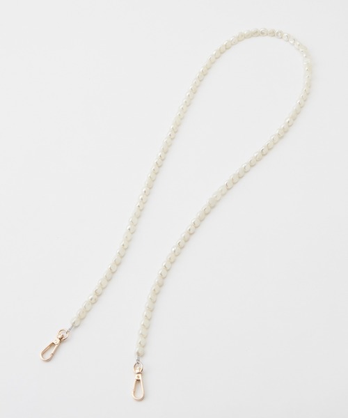 natural couture（ナチュラルクチュール）の「選べるショルダーチェーン（その他小物・レディース・グレー/ピンク/グリーン/クリア/ラベンダー/その他1・FREE）」の6枚目の写真