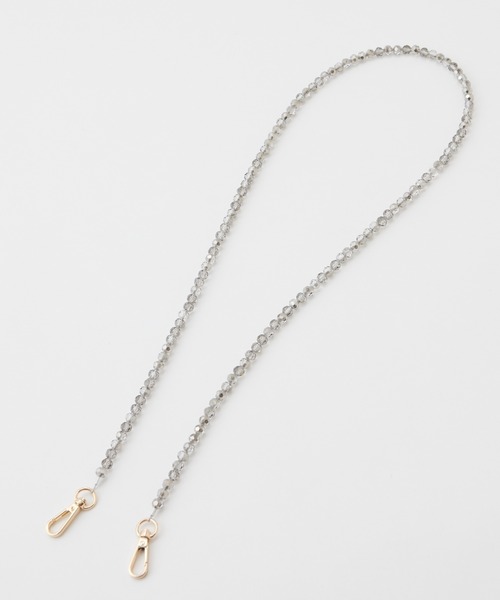 natural couture（ナチュラルクチュール）の「選べるショルダーチェーン（その他小物・レディース・グレー/ピンク/グリーン/クリア/ラベンダー/その他1・FREE）」の2枚目の写真