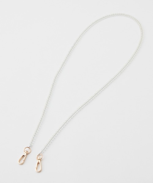 natural couture（ナチュラルクチュール）の「選べるショルダーチェーン（その他小物・レディース・グレー/ピンク/グリーン/クリア/ラベンダー/その他1・FREE）」の5枚目の写真