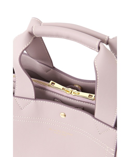 JILL by JILL STUART（ジルバイジルスチュアート）の「◇[WEEKDAY COLLECTION]フリルトート（トートバッグ・レディース・パープル/ブラック/ホワイト・FREE）」の8枚目の写真