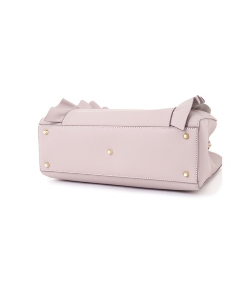 JILL by JILL STUART（ジルバイジルスチュアート）の「◇[WEEKDAY COLLECTION]フリルトート（トートバッグ・レディース・パープル/ブラック/ホワイト・FREE）」の12枚目の写真