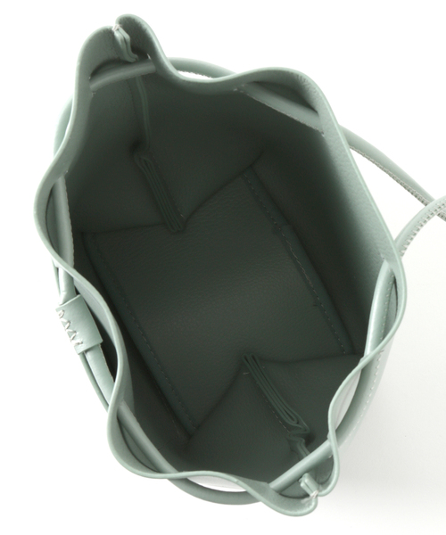 YAHKI（ヤーキ）の「【YAHKI /ヤーキ】SOFT W FACE POCHETTE：バッグ（ショルダーバッグ・レディース・ホワイト/ライトグリーン/イエロー・FREE）」の15枚目の写真