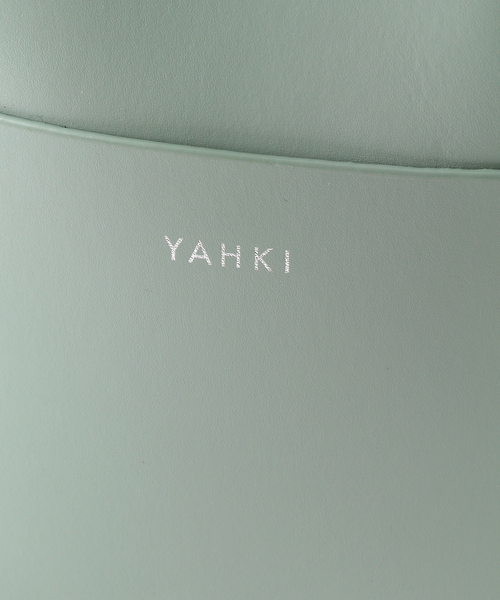 YAHKI（ヤーキ）の「【YAHKI /ヤーキ】SOFT W FACE POCHETTE：バッグ（ショルダーバッグ・レディース・ホワイト/ライトグリーン/イエロー・FREE）」の20枚目の写真