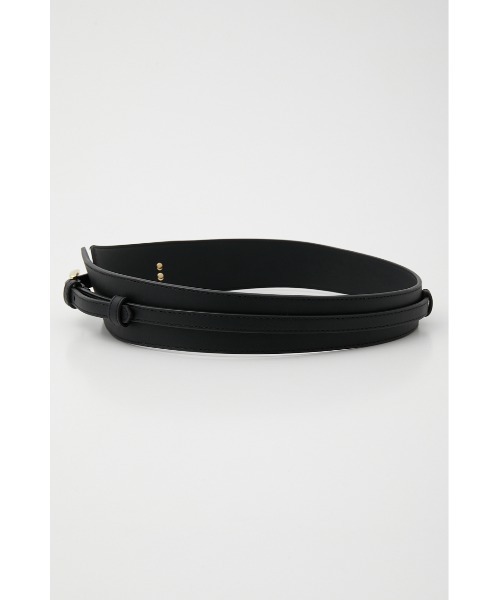 rienda（リエンダ）の「2wayフェイクレザ―ベルト（ベルト・レディース・ブラック/ブラウン/アイボリー・FREE）」の6枚目の写真