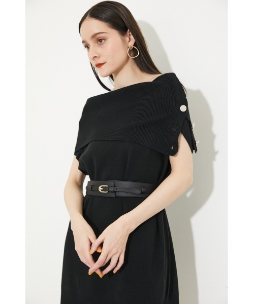 rienda（リエンダ）の「2wayフェイクレザ―ベルト（ベルト・レディース・ブラック/ブラウン/アイボリー・FREE）」の10枚目の写真