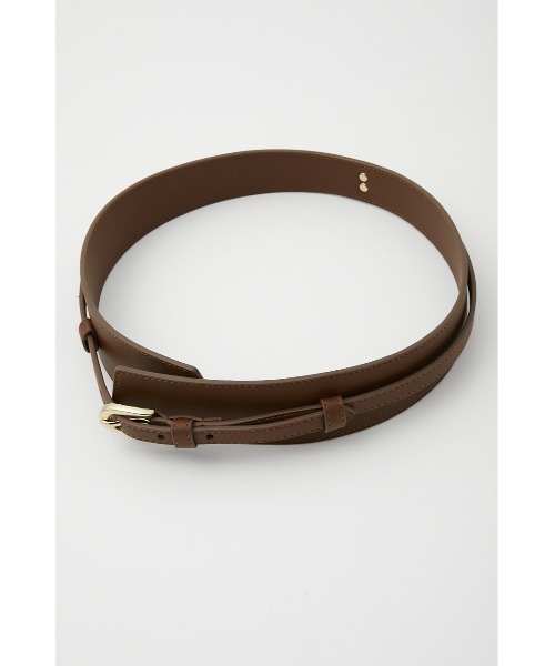 rienda（リエンダ）の「2wayフェイクレザ―ベルト（ベルト・レディース・ブラック/ブラウン/アイボリー・FREE）」の13枚目の写真