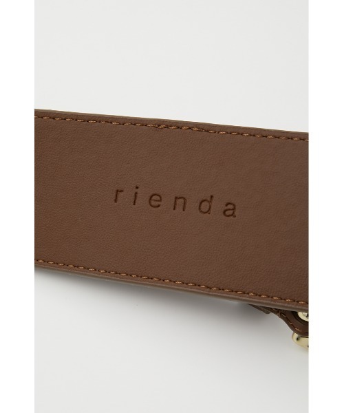 rienda（リエンダ）の「2wayフェイクレザ―ベルト（ベルト・レディース・ブラック/ブラウン/アイボリー・FREE）」の18枚目の写真