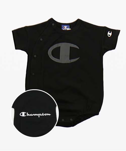 Champion(チャンピオン)の「champion / チャンピオン ロゴ前開きロンパース(Tシャツ/カットソー・キッズ・A/B/C/D/E/F/G/H/I/J/K/L/M/N/O/P・80cm/70cm)」の8枚目の写真