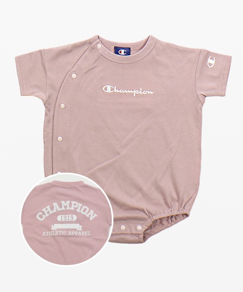 Champion(チャンピオン)の「champion / チャンピオン ロゴ前開きロンパース(Tシャツ/カットソー・キッズ・A/B/C/D/E/F/G/H/I/J/K/L/M/N/O/P・80cm/70cm)」の11枚目の写真