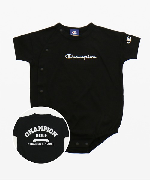 Champion(チャンピオン)の「champion / チャンピオン ロゴ前開きロンパース(Tシャツ/カットソー・キッズ・A/B/C/D/E/F/G/H/I/J/K/L/M/N/O/P・80cm/70cm)」の12枚目の写真