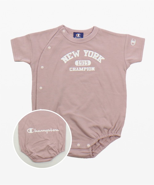 Champion(チャンピオン)の「champion / チャンピオン ロゴ前開きロンパース(Tシャツ/カットソー・キッズ・A/B/C/D/E/F/G/H/I/J/K/L/M/N/O/P・80cm/70cm)」の14枚目の写真