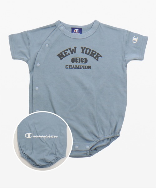 Champion(チャンピオン)の「champion / チャンピオン ロゴ前開きロンパース(Tシャツ/カットソー・キッズ・A/B/C/D/E/F/G/H/I/J/K/L/M/N/O/P・80cm/70cm)」の15枚目の写真