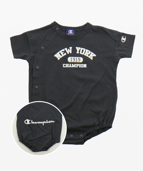 Champion(チャンピオン)の「champion / チャンピオン ロゴ前開きロンパース(Tシャツ/カットソー・キッズ・A/B/C/D/E/F/G/H/I/J/K/L/M/N/O/P・80cm/70cm)」の16枚目の写真