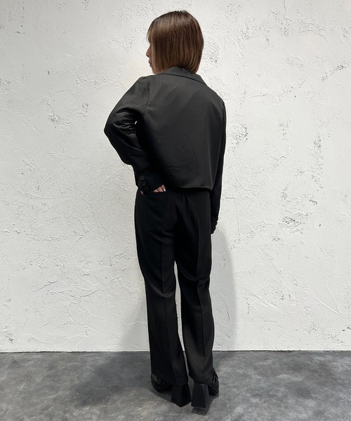 apres jour mignon(アプレジュールミニョン)の「ハイウエストパンツ 【SETUP着用可能】【ZOZOTOWN限定アイテム】(その他パンツ・レディース・ブルー/グレイッシュベージュ/ブラック/ピンク系その他2・MEDIUM/X-LARGE/SMALL)」の13枚目の写真