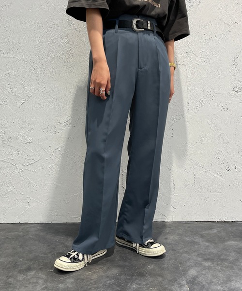 apres jour mignon(アプレジュールミニョン)の「ハイウエストパンツ 【SETUP着用可能】【ZOZOTOWN限定アイテム】(その他パンツ・レディース・ブルー/グレイッシュベージュ/ブラック/ピンク系その他2・MEDIUM/X-LARGE/SMALL)」の22枚目の写真