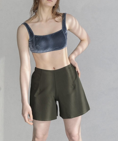 URBAN RESEARCH（アーバンリサーチ）の「Swim URBAN RESEARCH　スイム ショートパンツ（水着・レディース・ネイビー/ベージュ/カーキ・FREE）」の8枚目の写真