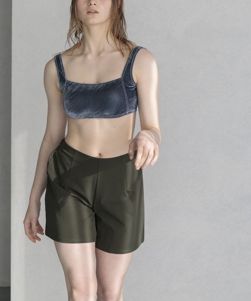 URBAN RESEARCH（アーバンリサーチ）の「Swim URBAN RESEARCH　スイム ショートパンツ（水着・レディース・ネイビー/ベージュ/カーキ・FREE）」の9枚目の写真