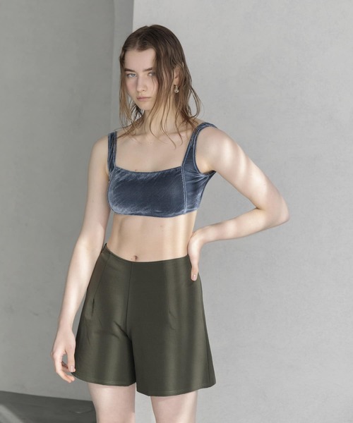 URBAN RESEARCH（アーバンリサーチ）の「Swim URBAN RESEARCH　スイム ショートパンツ（水着・レディース・ネイビー/ベージュ/カーキ・FREE）」の12枚目の写真