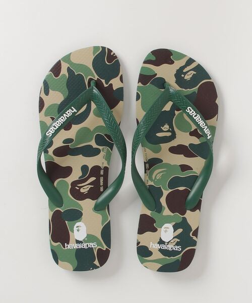 A BATHING APE（アベイシングエイプ）の「BAPE X HAVAIANAS TOP M（サンダル・メンズ・ブルー/グリーン/ピンク・65/50/9.5/80/11.5/130）」の6枚目の写真