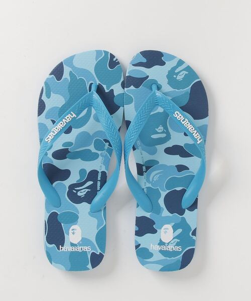 A BATHING APE（アベイシングエイプ）の「BAPE X HAVAIANAS TOP M（サンダル・メンズ・ブルー/グリーン/ピンク・65/50/9.5/80/11.5/130）」の7枚目の写真