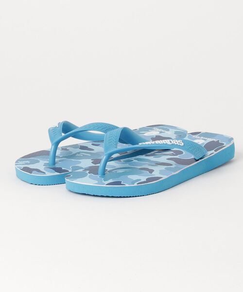 A BATHING APE（アベイシングエイプ）の「BAPE X HAVAIANAS TOP M（サンダル・メンズ・ブルー/グリーン/ピンク・65/50/9.5/80/11.5/130）」の12枚目の写真