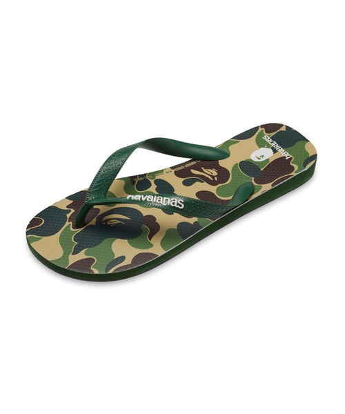 A BATHING APE（アベイシングエイプ）の「BAPE X HAVAIANAS TOP M（サンダル・メンズ・ブルー/グリーン/ピンク・65/50/9.5/80/11.5/130）」の9枚目の写真