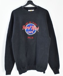 【ヴィンテージ古着】Hard Rock CAFE/ハードロックカフェ ロゴ スウェット USA製
